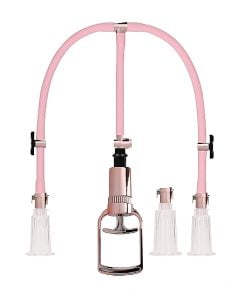 Pumped - Clitoral & Nipple Pump Set Medium - Rose Gold