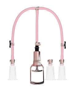 Pumped - Clitoral & Nipple Pump Set Large - Rose Gold