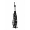 Pain - Leather Barbed Wire Flogger - Zwart