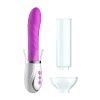 Oplaadbare Vibrator met Pomp Kit voor Koppels - Paars