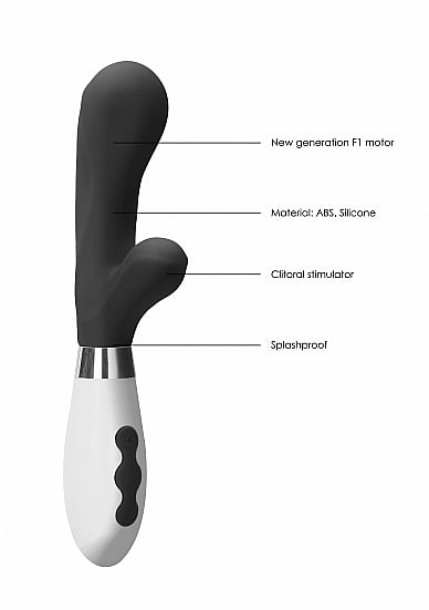 Luna - Artemis Rechargeable Vibrator - Black - Afbeelding 10
