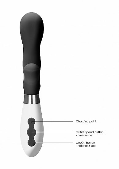 Luna - Artemis Rechargeable Vibrator - Black - Afbeelding 11