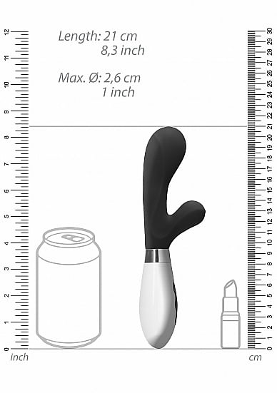 Luna - Artemis Rechargeable Vibrator - Black - Afbeelding 5