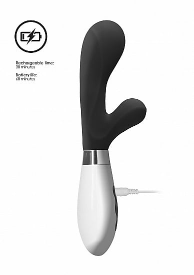 Luna - Artemis Rechargeable Vibrator - Black - Afbeelding 9