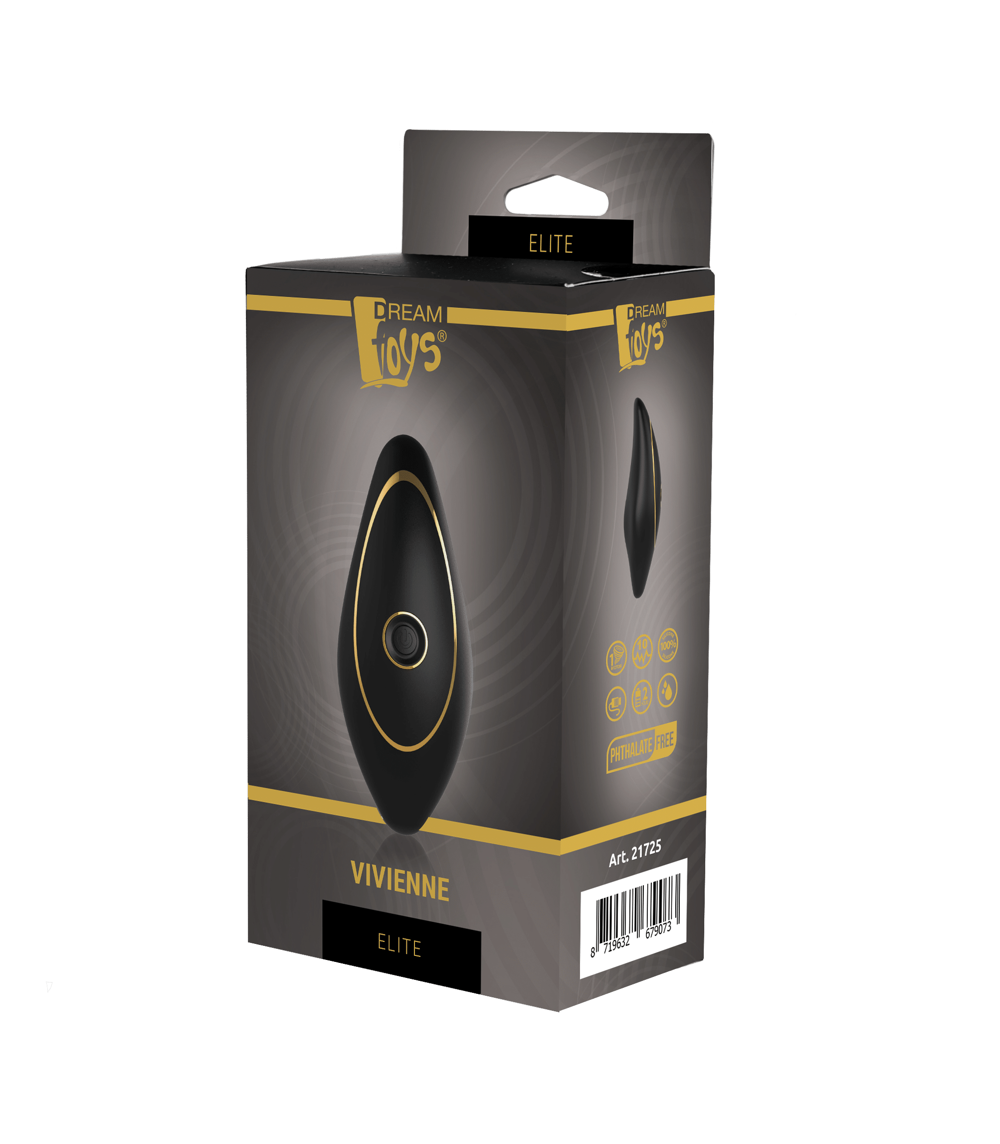 Elite Vivienne Clitoris Stimulator - Zwart - Afbeelding 6