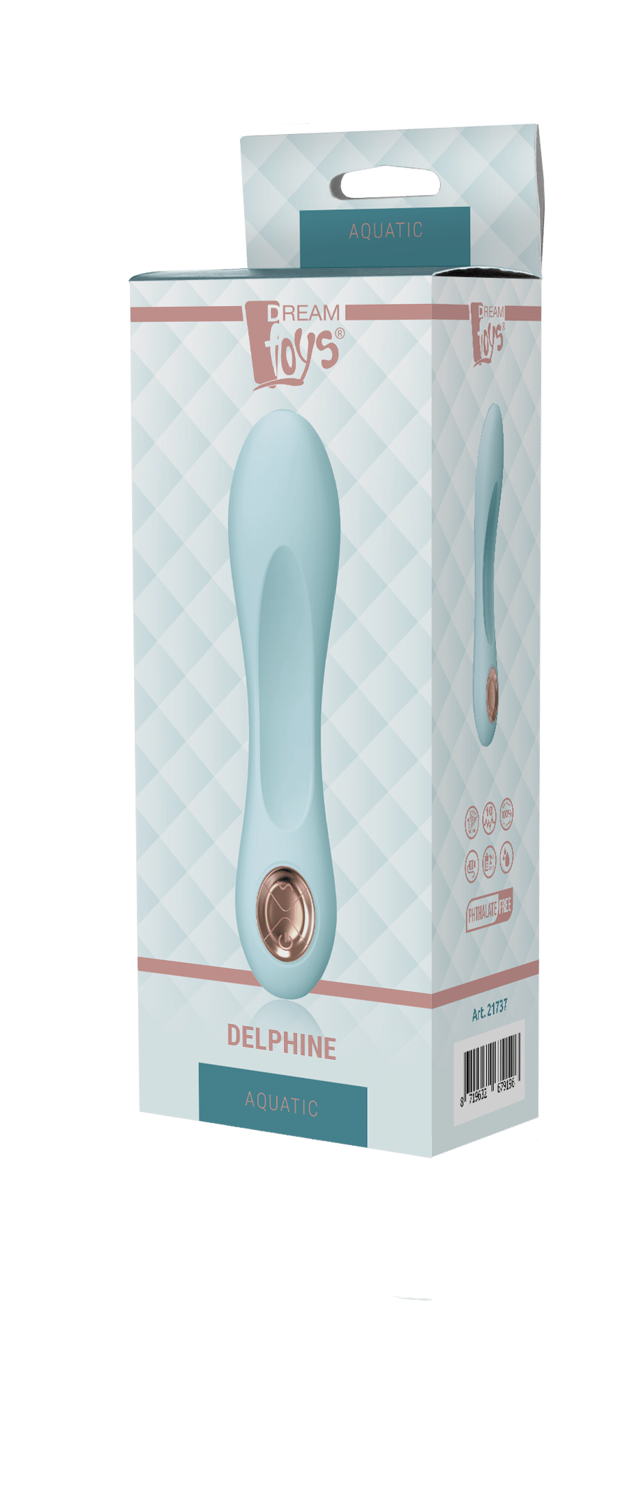 Aquatic Delphine Vibrator - Siliconen - Afbeelding 6