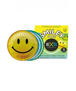 Exs Smiley Face Condooms- 3 Standaard Condooms