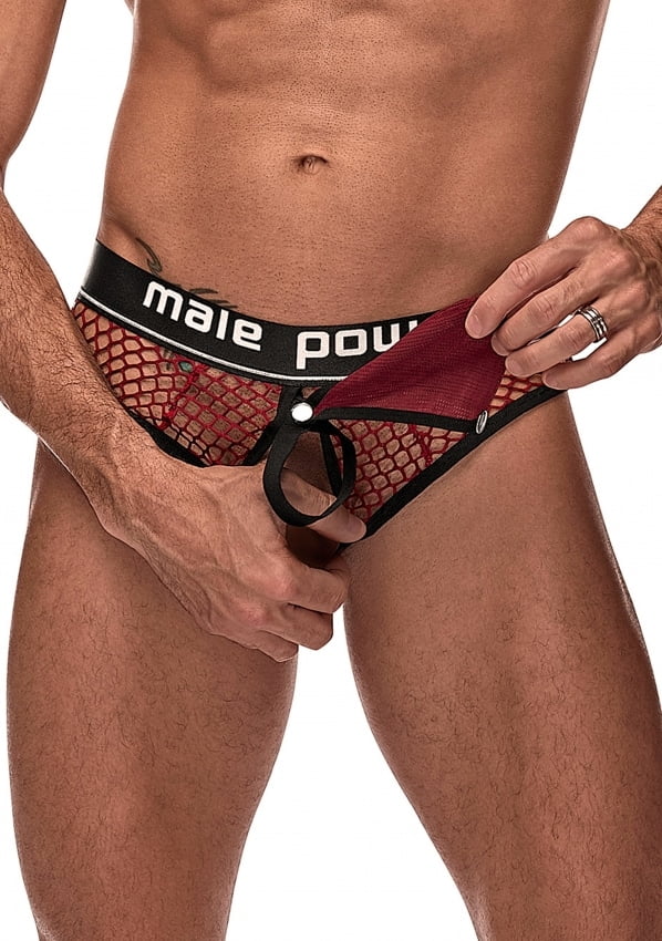 Male Power – Cockring String – Bordeaux