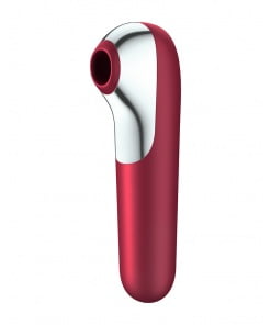 Satisfyer – Dual Love Luchtdruk Vibrator Vibrator Rood