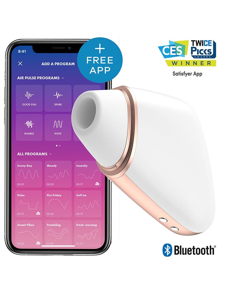 Satisfyer - Love Triangle White / APP Connect