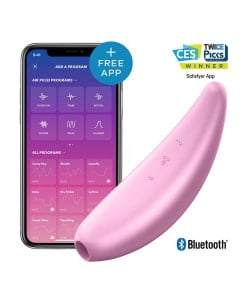 Satisfyer Curvy 3+ Roze / APP Connect