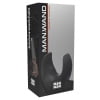 Man Wand Maturbator Vibrator - Zwart