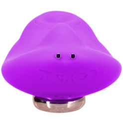 Magnetische Panty Vibe met Afstandsbediening - Paars