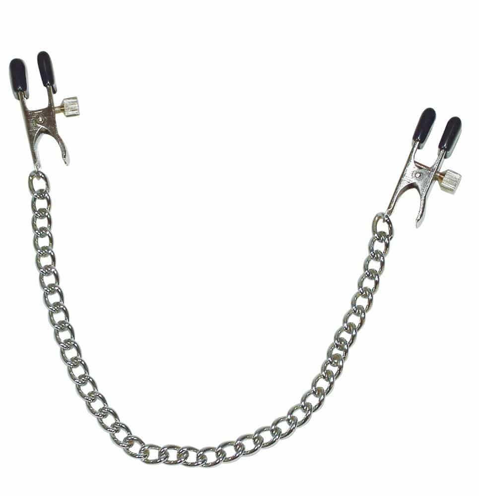 Tepelklemmen met Borstenketting - Metaal