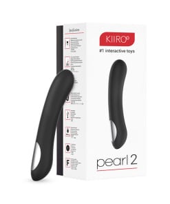 Kiiroo Pearl 2 Interactive G-Sport Vibrator – Zwart