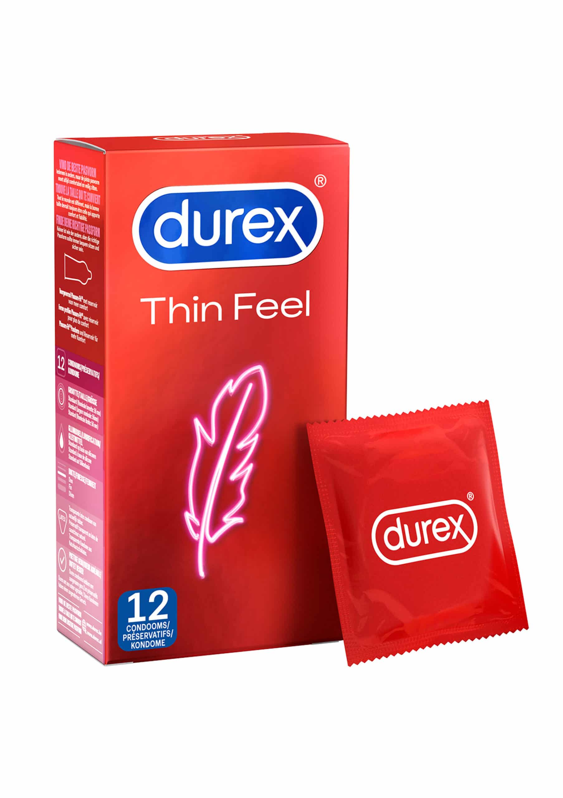 Durex Thin Feel Condooms - 12 stuks