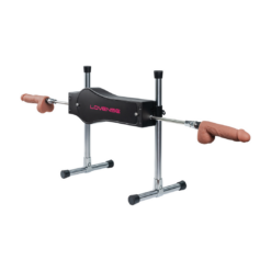 Lovense Seksmachine - App-bestuurde Automatische Verstelbare Duwkracht - Zwart