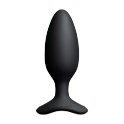 Hush 2 - App-bestuurde Vibrerende Buttplug - 1,75 / 4,4 cm - Zwart