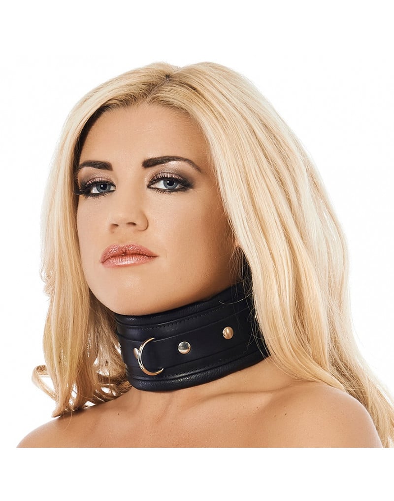 Rimba - Lederen Gevoerde Collar