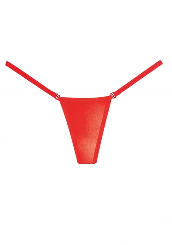 Adore Wetlook String - Rood