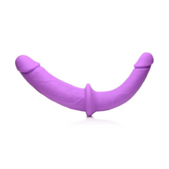 Double Charmer - Silicone Double Dildo met Harness