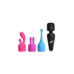 Mini Wand Massager met 3 Opzetstukken