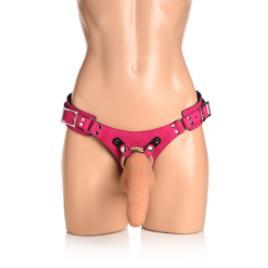 Bodice Deluxe - Leren Korset Harnas - Paars