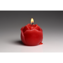 Flaming Rose - Druipkaars - Rood