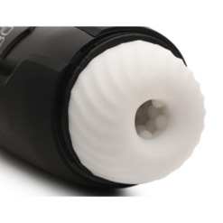 De Milker Max - 14X Duwende en Vibrerende Masturbator - Zwart