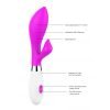 Achelois Clitoris en G-Spot vibrator - Fuchsia