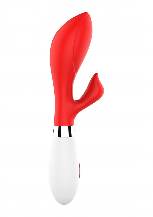 Achelois Clitoris en G-Spot vibrator - Rood