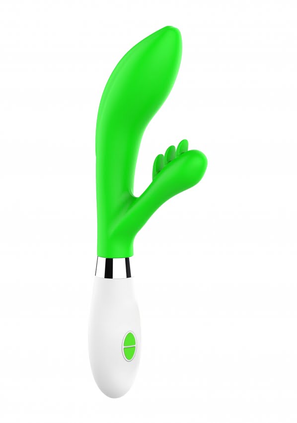 Agave Clitoris en Vagina vibrator - Groen