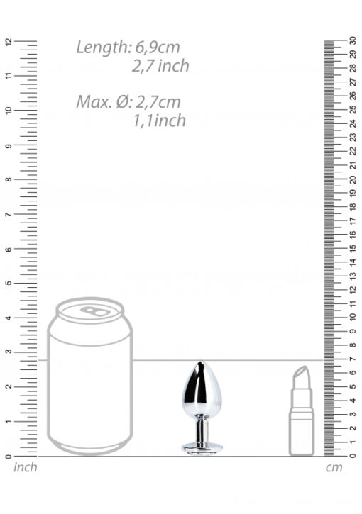 Aluminium Butt Plug Small