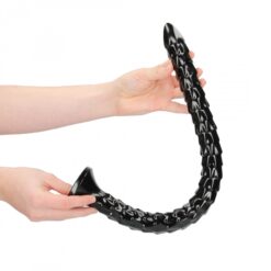 Anal Snake Dildo met Ribbels
