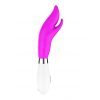 Athos Vibrator met clitoris stimulator - Fuchsia