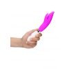 Athos Vibrator met clitoris stimulator - Fuchsia