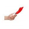 Athos Vibrator met clitoris stimulator - Rood