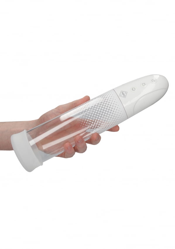 Automatische Oplaadbare Luv Penispomp - Wit