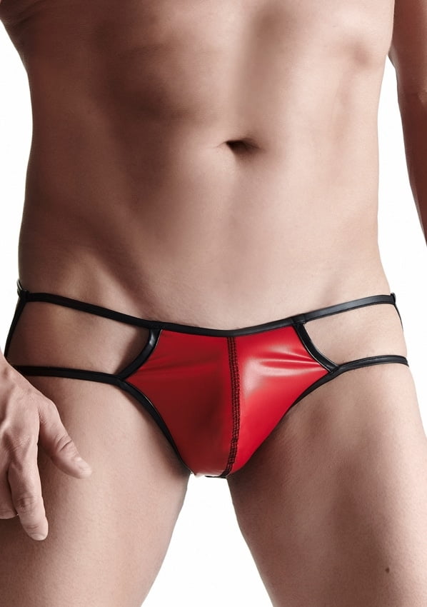 Regnes Fetish Planet - Wetlook Men's briefs - Red