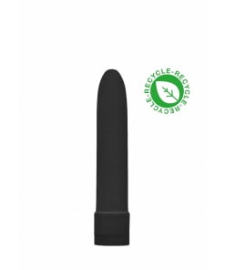 Biologisch afbreekbare Vibrator 14 cm - Zwart