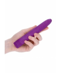 Biologisch afbreekbare Vibrator 17.7 cm - Paars