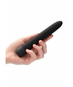 Biologisch afbreekbare Vibrator 17.7 cm - Zwart