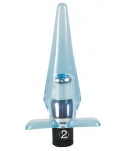 Blauwe Vibrerende Buttplug