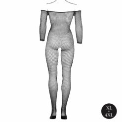 Bodystocking Off Shoulder Neck - One Size Plus Size