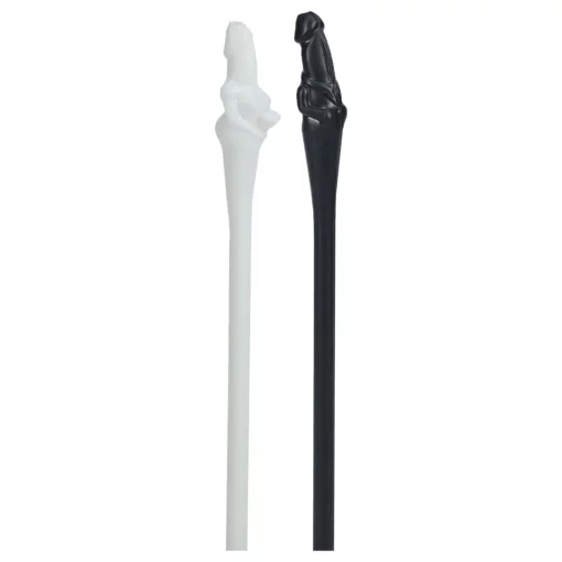 Bruid en Bruidegom Penis Rietjes
