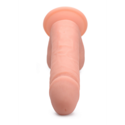 Vibrerende Afstandsbediening Siliconen Dildo met Ballen - 8 / 20,5 cm