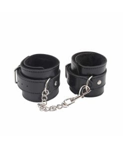 Behave Luxury Fetish - Obey me Leather Ankle Cuffs