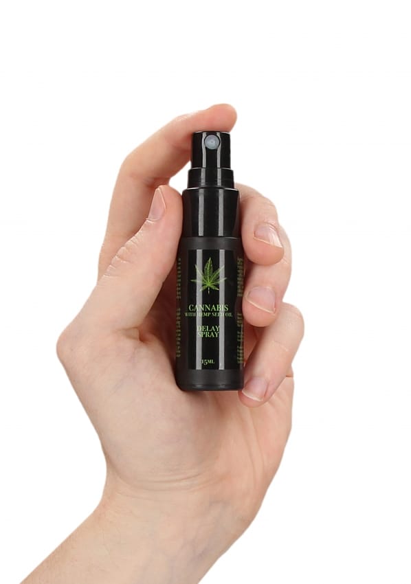 Cannabis Met Hennepzaadolie - Vertragingsspray - 15 ml