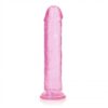 Dildo recht model met zuignap 23 cm