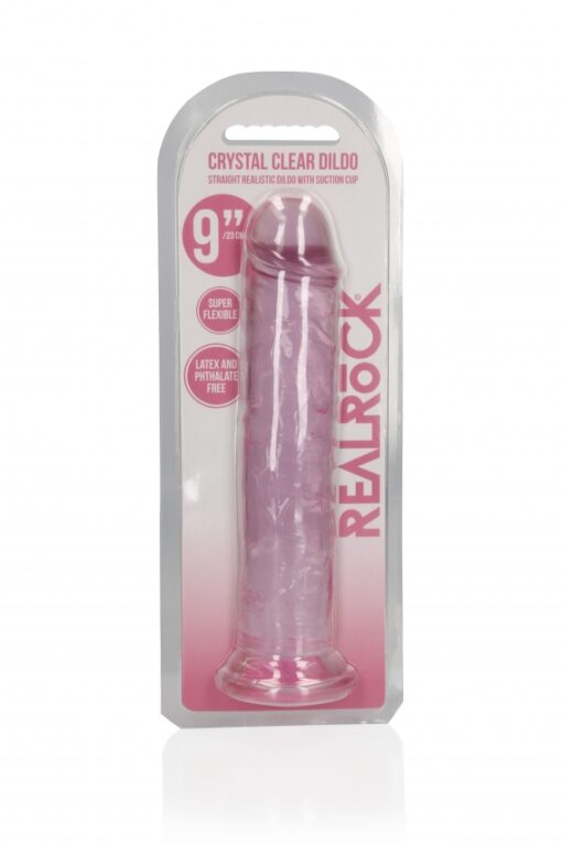 Dildo recht model met zuignap 23 cm